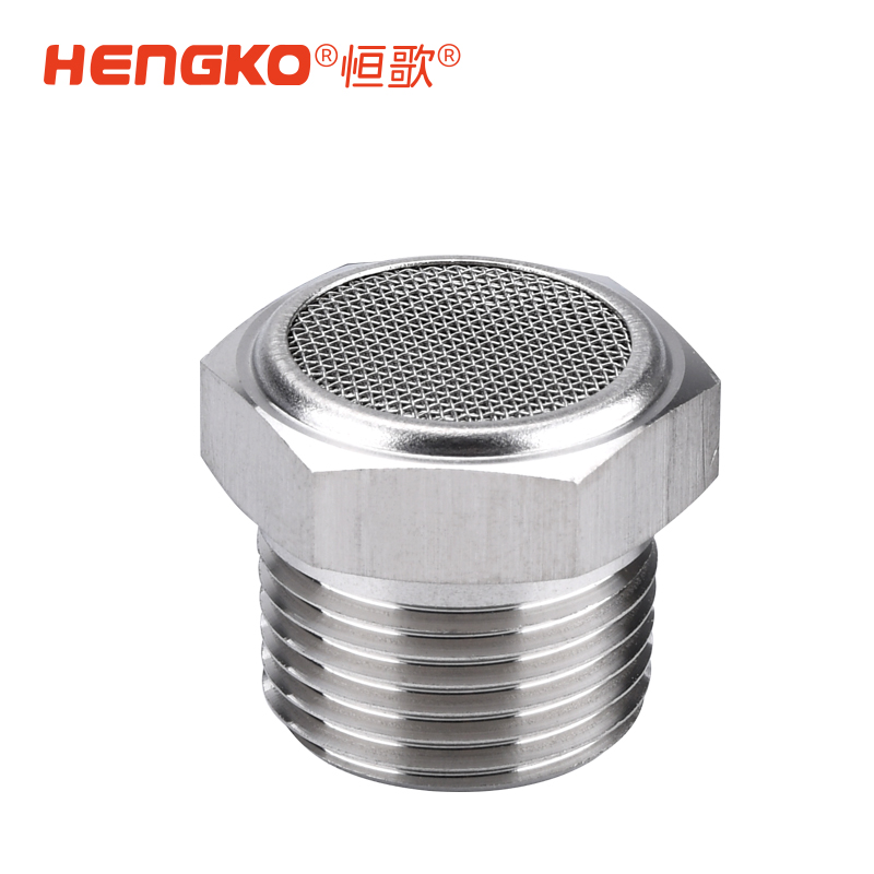 壓縮空氣機不銹鋼消聲器，現(xiàn)貨供應，高效降噪，適用于氣動系統(tǒng)